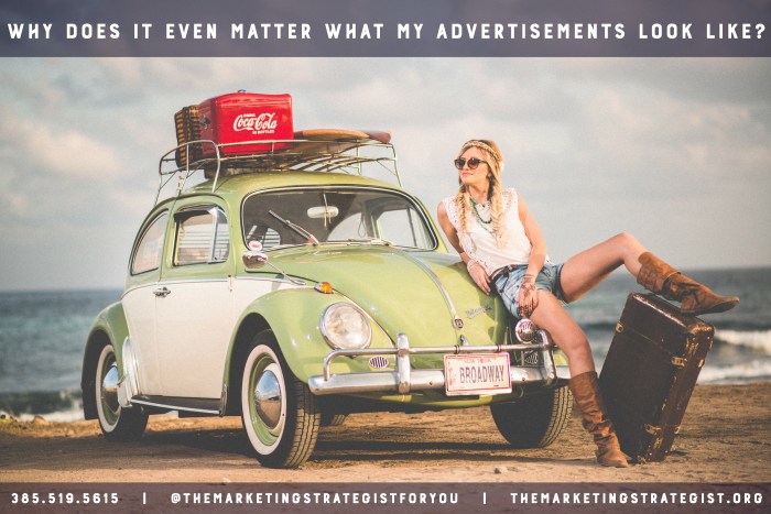 1- Advertisments stock photo